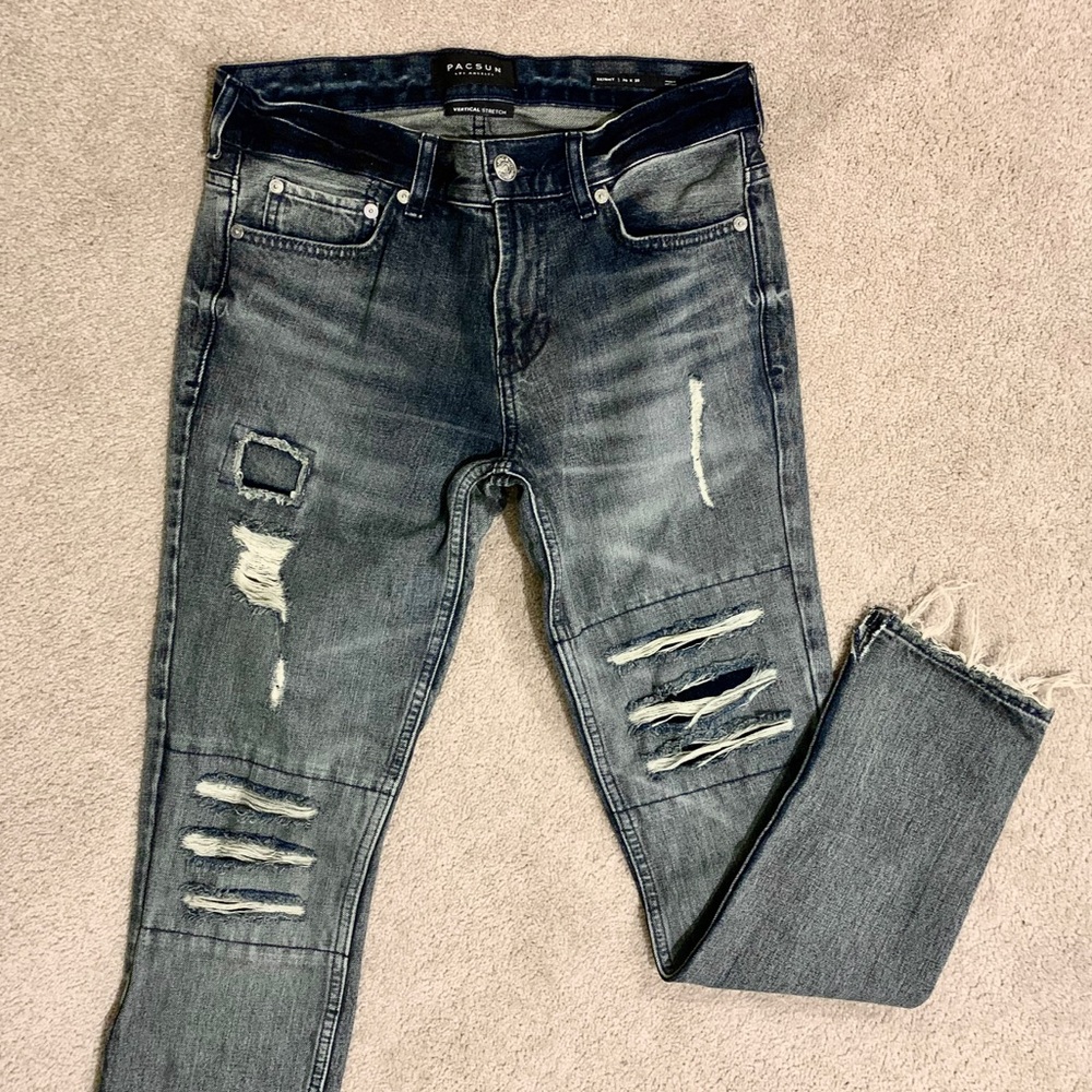 Ripped Pacsun Skinny Jeans